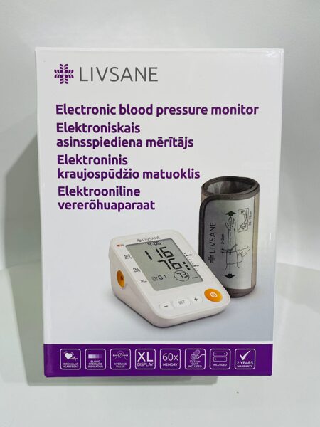 LIVSANE automātisks augšdelma tonometrs