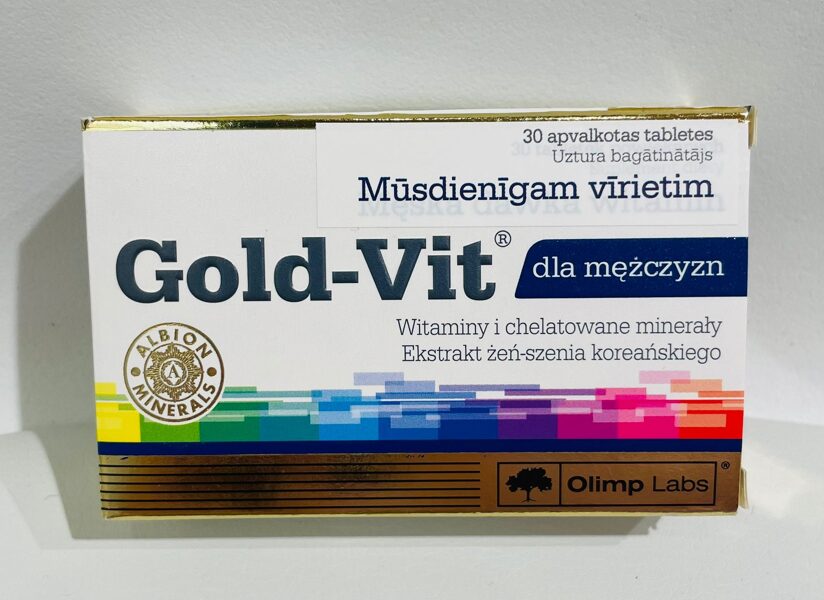 Olimp Labs Gold-Vit vīriešiem tabletes N30
