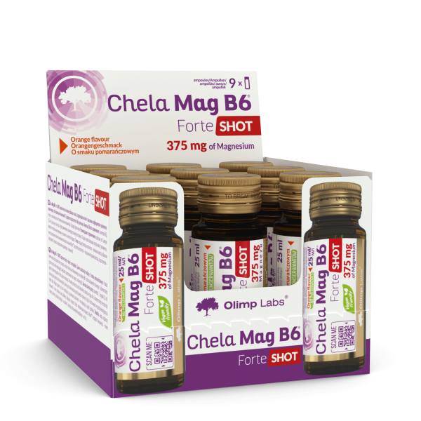 Olimp Labs Chela-Mag B6® Forte Shot 9x25ml