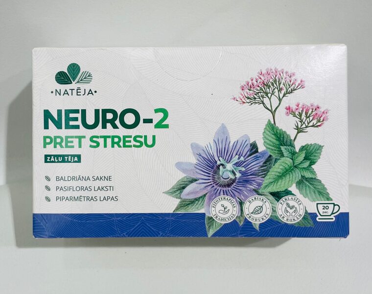NATĒJA Neuro-2 pret Stresu 1.5 g tēja maisiņos, N20