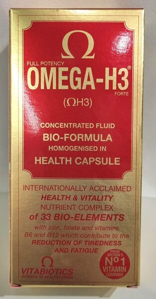 Omega-H3, 30 kapsulas VITABIOTIC