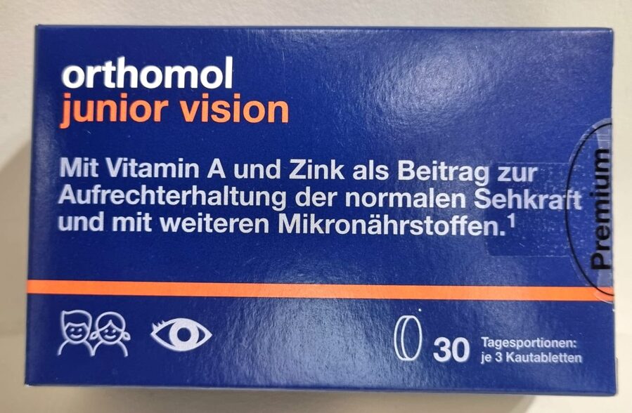 Orthomol Junior vision tabletes n30