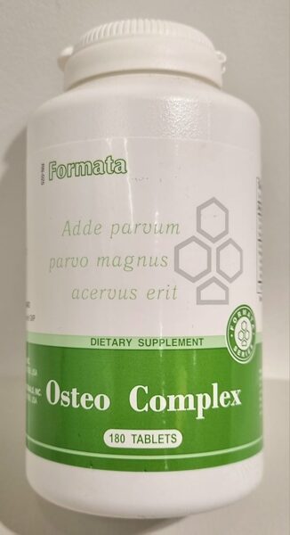 SANTEGRA Osteo Complex C+kalcijs+mangāns kapsulas N180