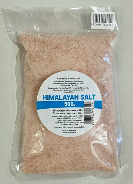 Sāls rozā, Himalajas HIMALAYAN SALT 500g 
