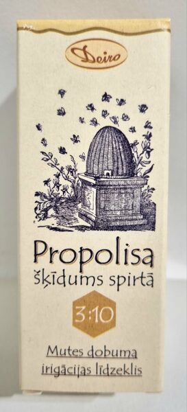 Propolisa šķīdums spirtā 3:10 25 ml Deiro Bitīte