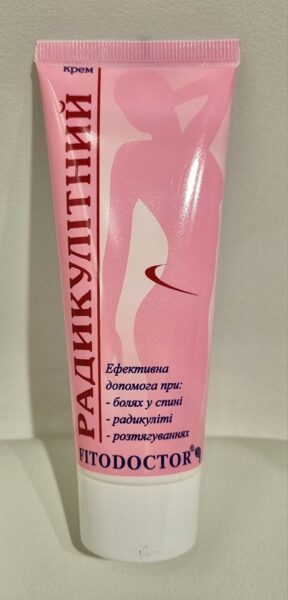 Radikulīta balzams, 70 ml Masāžas želeja FITODOKTOR