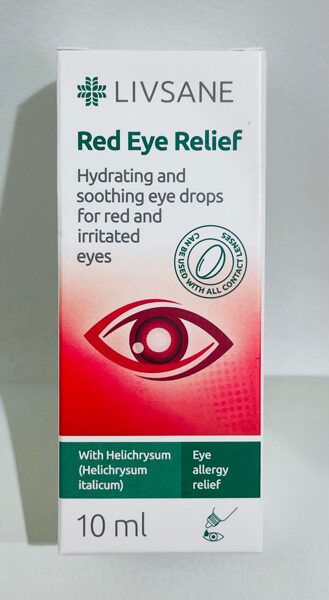 LIVSANE Red Eye acu pilieni 10 ml