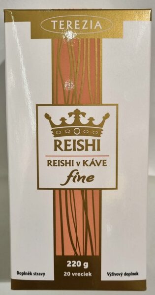 TEREZIA REISHI in COFFEE fine (kafija ar reiši sēnēm), 20pac. x 3,4g uztura bagātinātājs