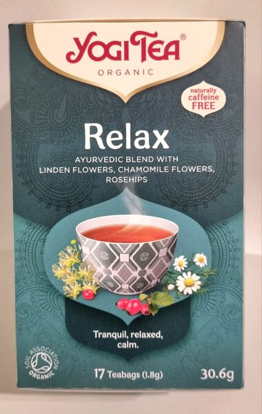 YOGI TEA® Relax Nomierinošā tēja N17