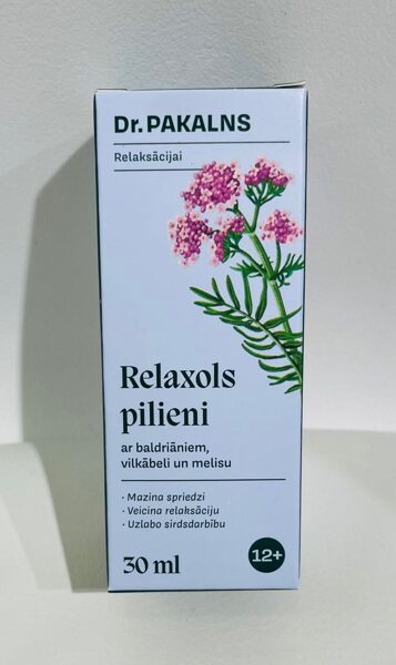 Relaxols Stress Support pilieni, 30 ml