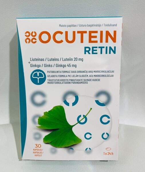 Ocutein Retin, 30 kapsulas