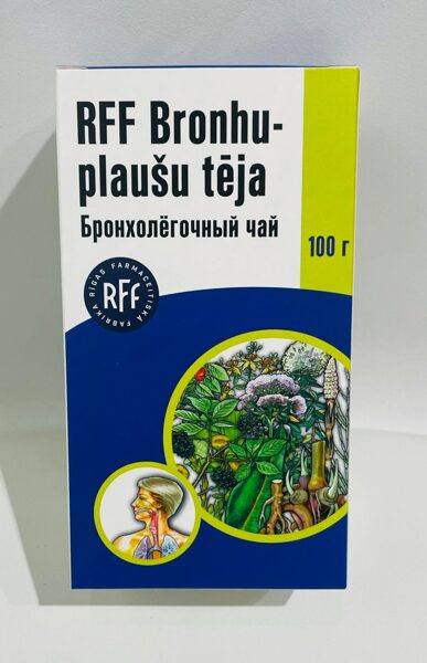 Bronhu-plaušu beramā tēja, 100 g RFF