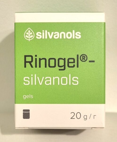 Rinogel Silvanols gels, 20 g