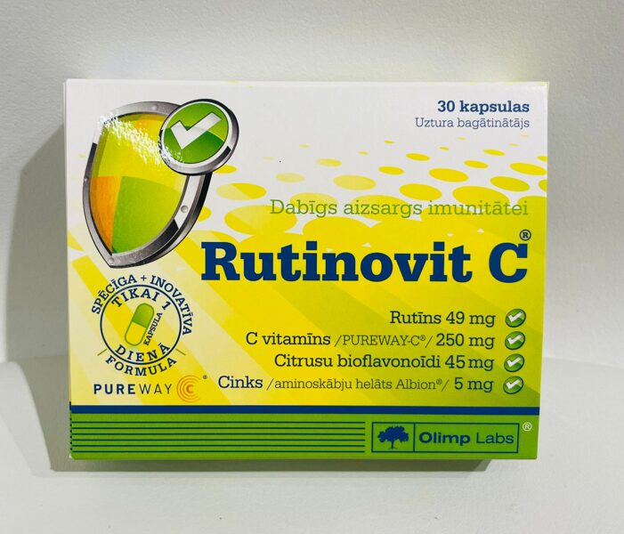 OLIMP LABS Rutinovit C kapsulas N30
