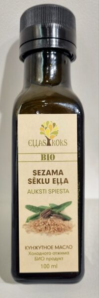 Sezama sēklu eļļa 100 vai 250 ml