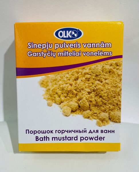 Sinepju pulveris vannām, 200 g OLKO