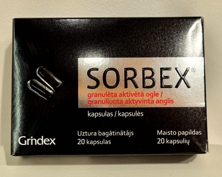 Sorbex 396 mg, 20 kapsulas