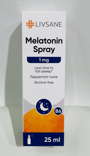 LIVSANE Melatonin Spray 1mg izsmidzināms šķidrums 25ml