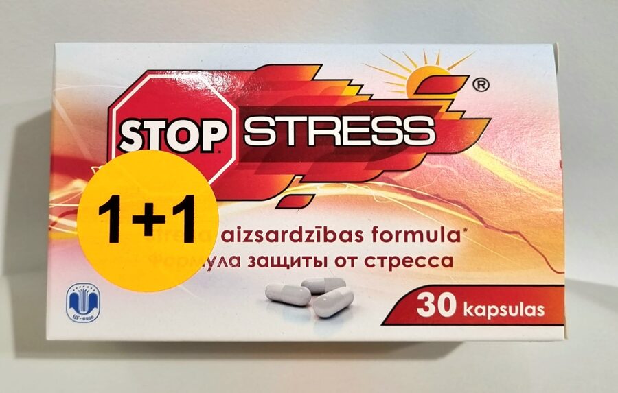 Stop Stress komplekts, 2 x 30 kapsulas