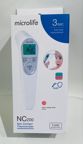 MICROLIFE NC200 bezkontakta infrasarkanais termometrs