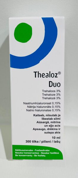 THEALOZ DUO acu pilieni 10 ml