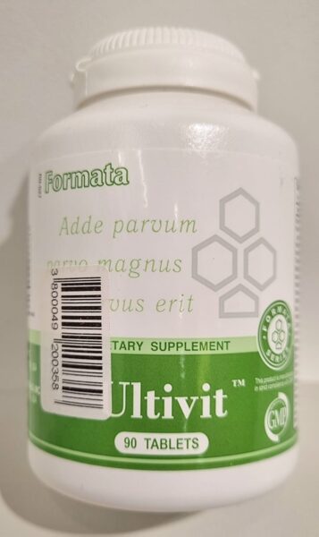 SANTEGRA Ultivit™  ikdienas multivitamīnu-minerālvielu komplekss 90 tabletes