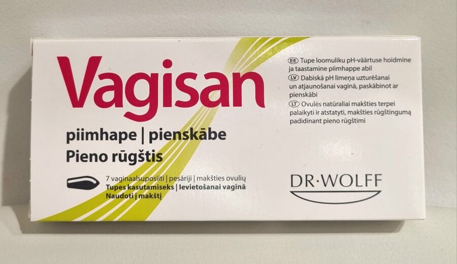 VAGISAN pienskābes pesāriji 7 gab.