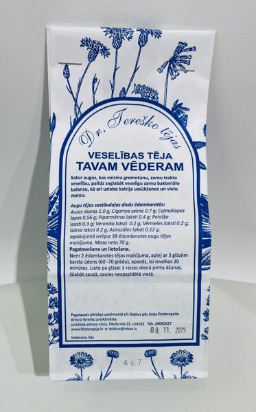 Dr.Tereško tēja Tavam vēderam, 70 g