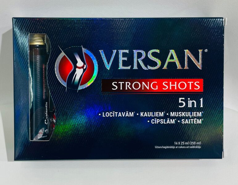 Versan Strong Shots 5in1, 25ml x 14gab.