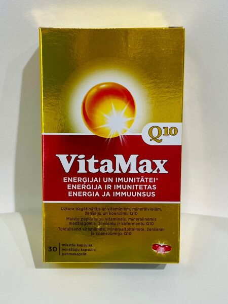 VITAMAX Q10 mīkstās kapsulas, N30