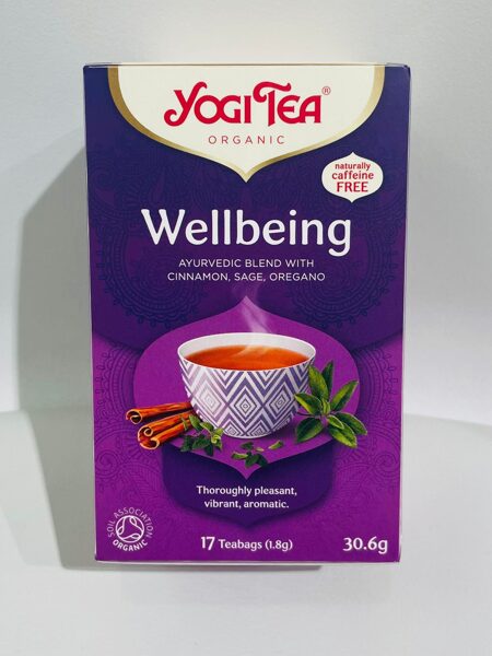YOGI TEA Wellbeing tēja paciņās N17