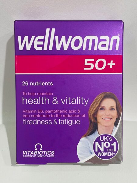 Wellwoman 50+ multivitamīni sievietēm no 50 gadiem, N30 Vitabiotics