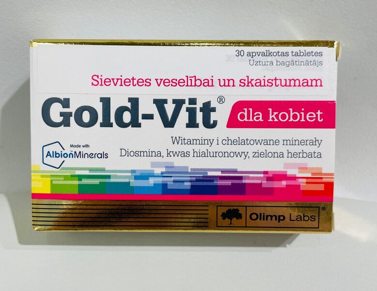 OLIMP LABS Gold-Vit sievietēm tabletes N30