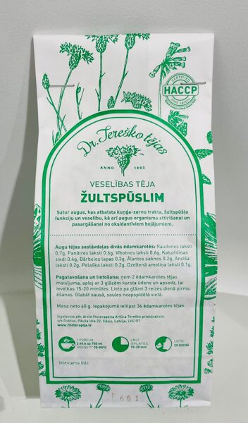 Dr.Tereško tēja Žultspūslim, 60 g